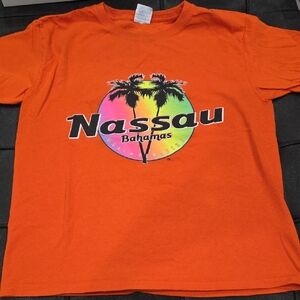 Orange Nassau Bahamas Kids T-Shirt